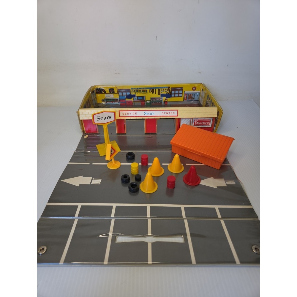 Vintage 70's Sears Road Mates Auto Test Center! Incomplete! See Pics!